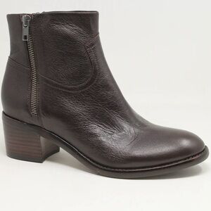 Django & Juliette Rarla ankle boots in chocolate leather